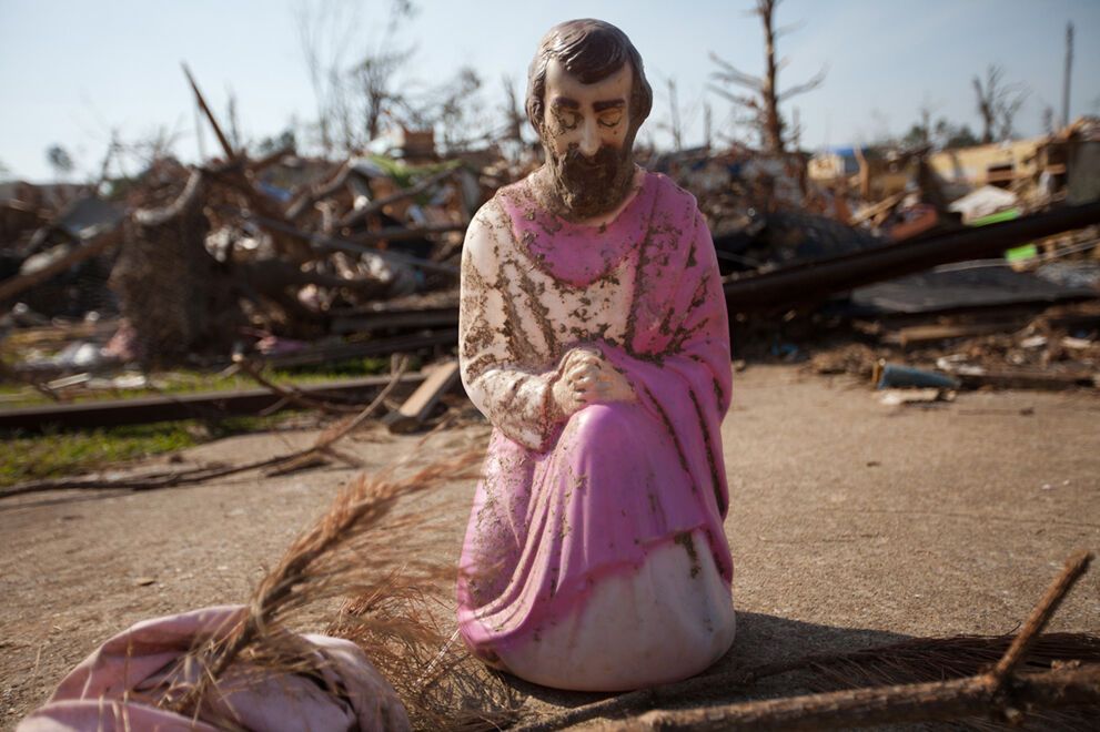 Алабама через три недели после удара стихии