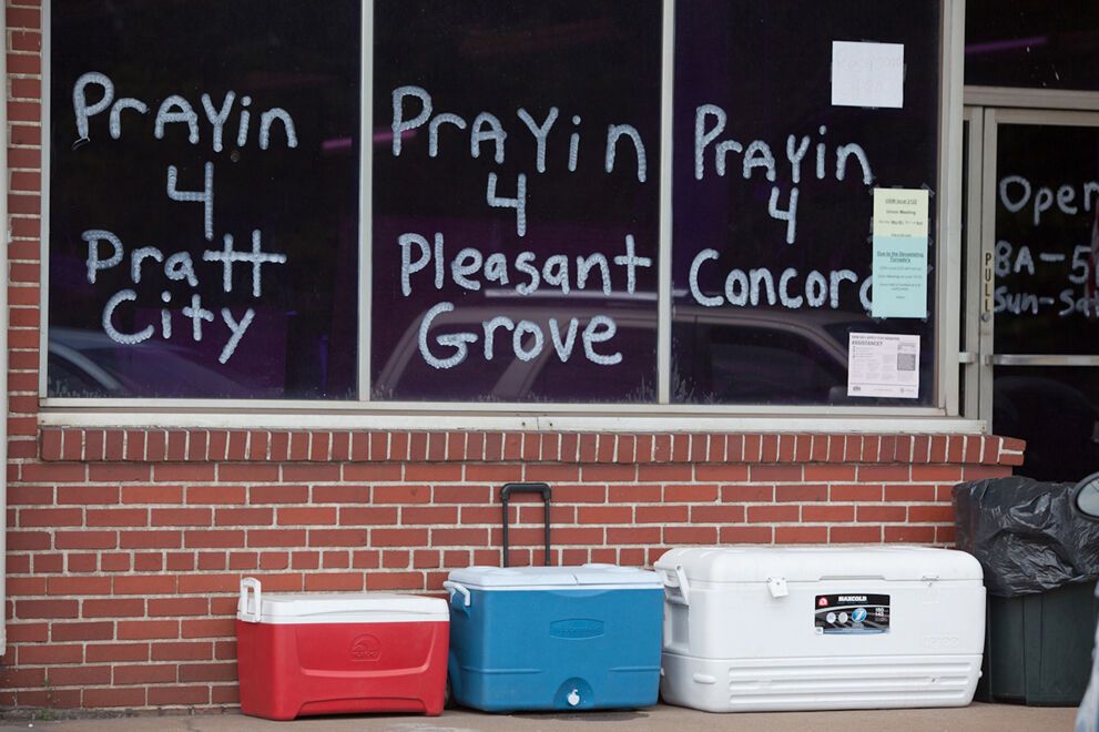 Алабама через три недели после удара стихии