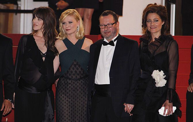 Собчак на красной дорожке в Каннах