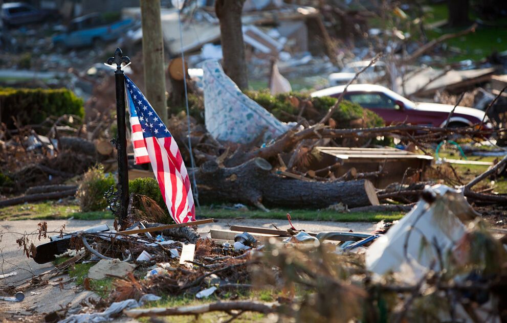 Алабама через три недели после удара стихии
