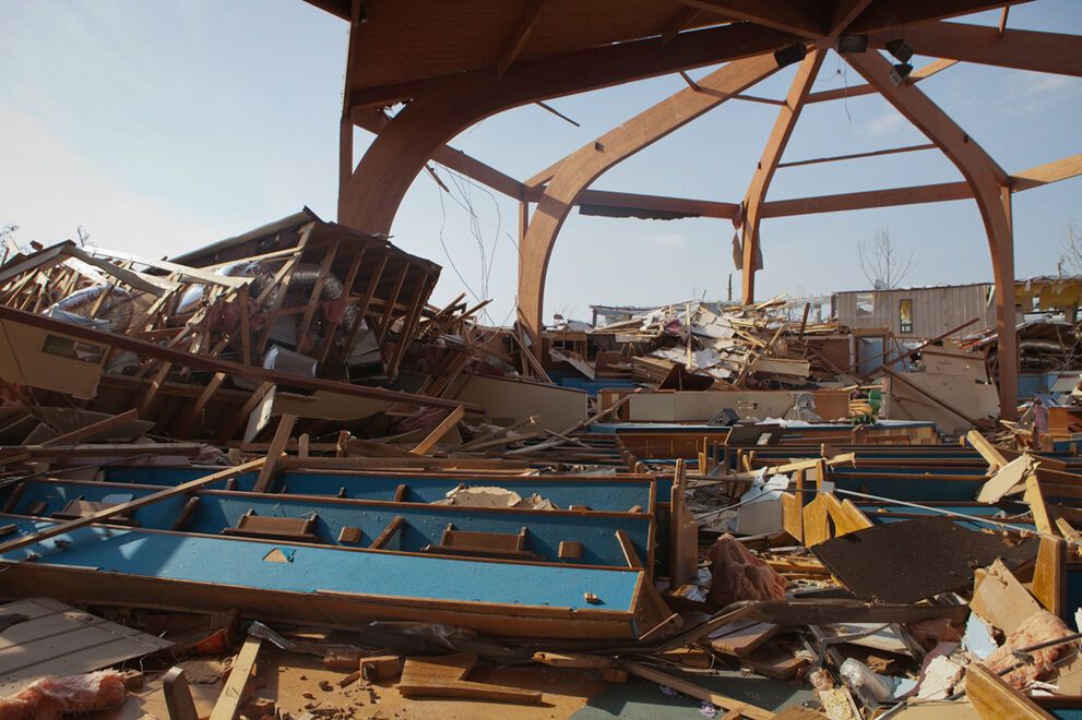 Алабама через три недели после удара стихии