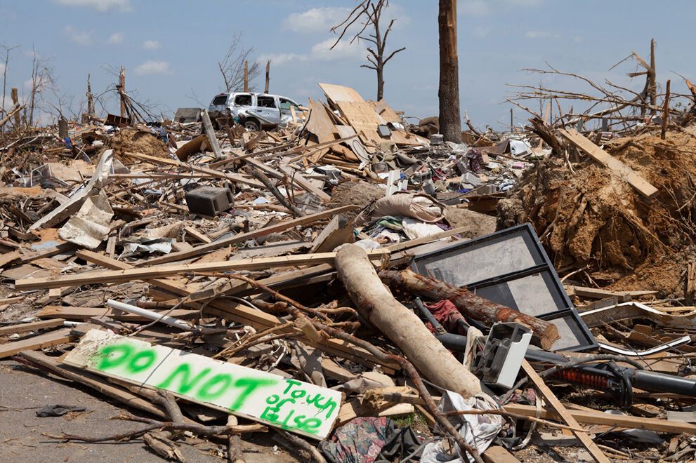 Алабама через три недели после удара стихии