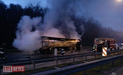 У страшному ДТП під Москвою заживо згоріли 8 чоловік 