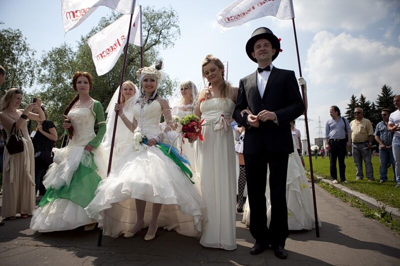 10-й парад наречених в Москві