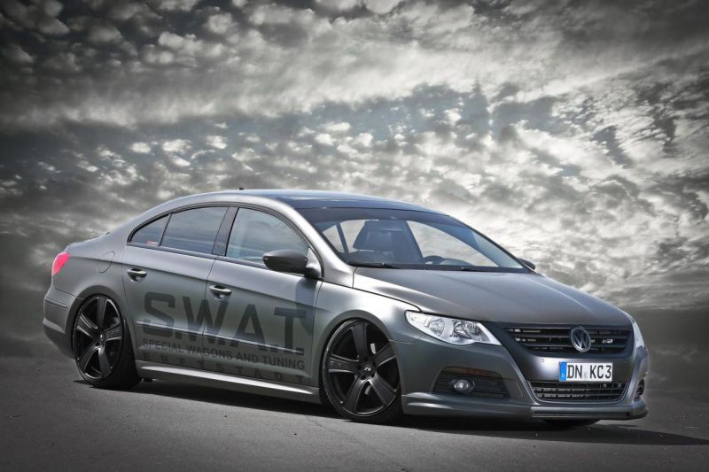 Тюнингованный VW Passat CC от KBR Motorsport - быстрая "темная" лошадка