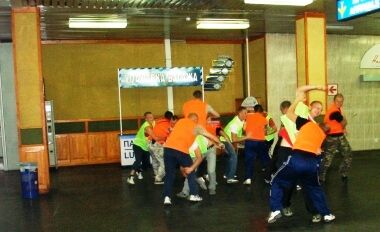 В аэропорту "Борисполь" освободили заложников. Фото