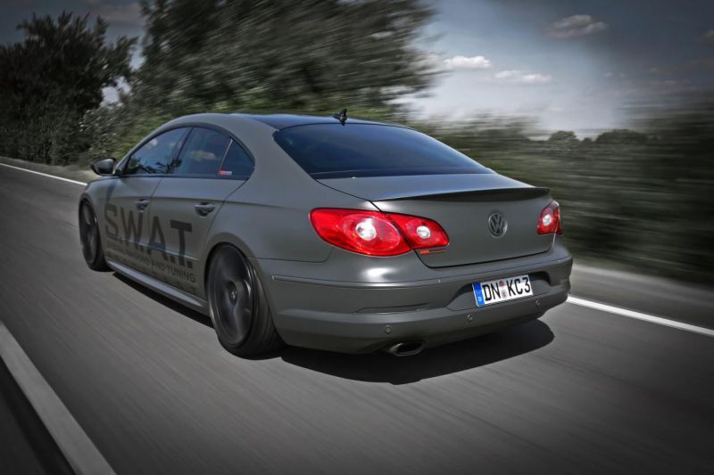 Тюнингованный VW Passat CC от KBR Motorsport - быстрая "темная" лошадка