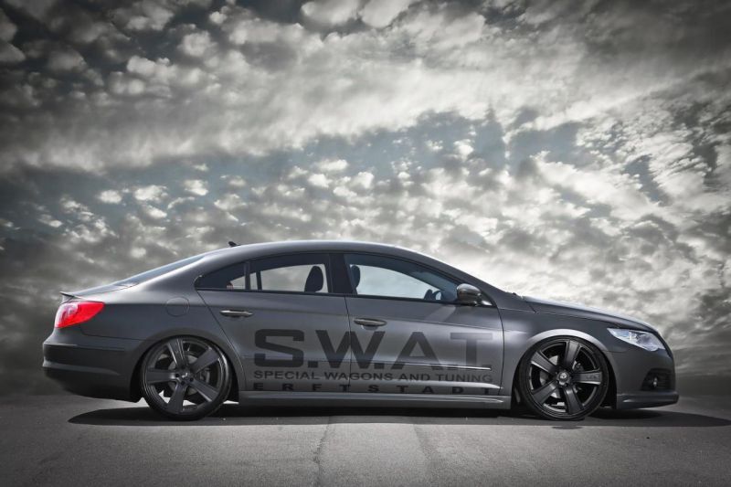 Тюнингованный VW Passat CC от KBR Motorsport - быстрая "темная" лошадка