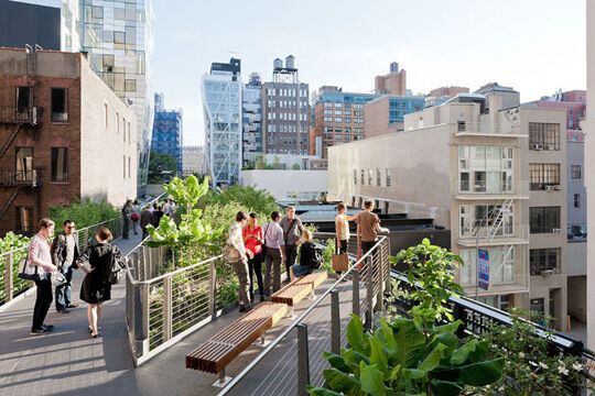 В Нью-Йорке открыли вторую очередь воздушного парка High Line
