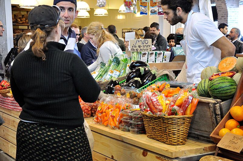 Прогулянка по одному з ринків Тель-Авіва