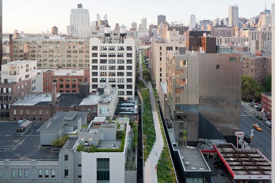 В Нью-Йорке открыли вторую очередь воздушного парка High Line