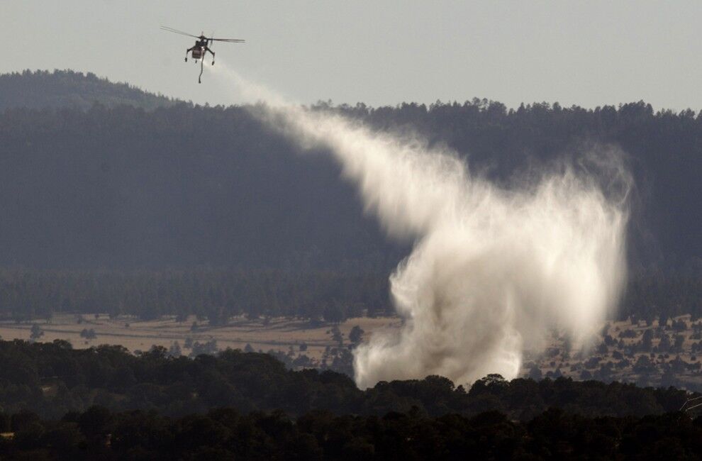 Лесные пожары в Аризоне