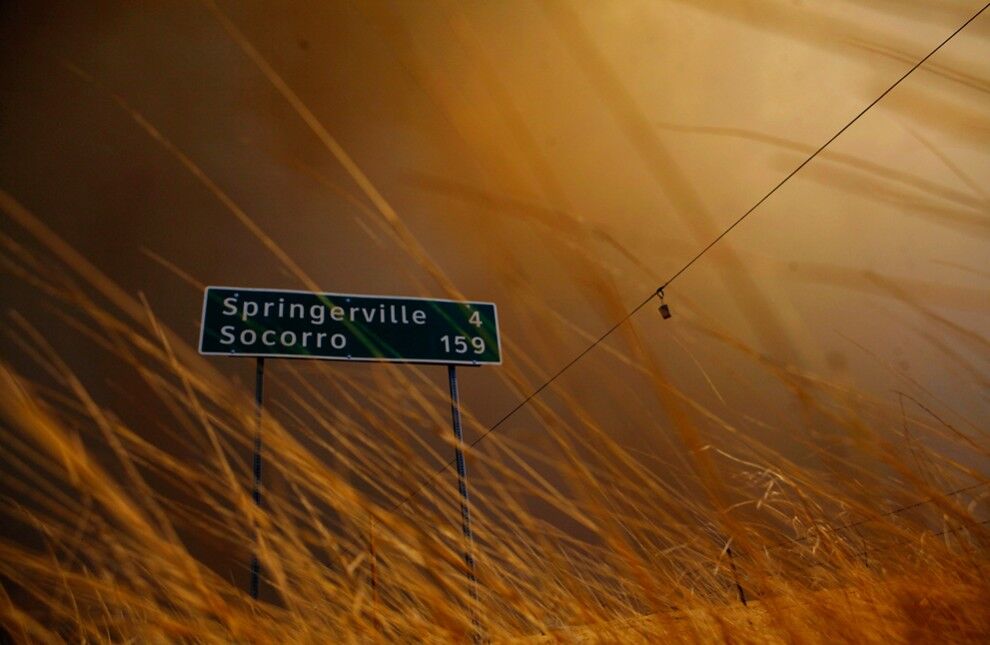 Лесные пожары в Аризоне