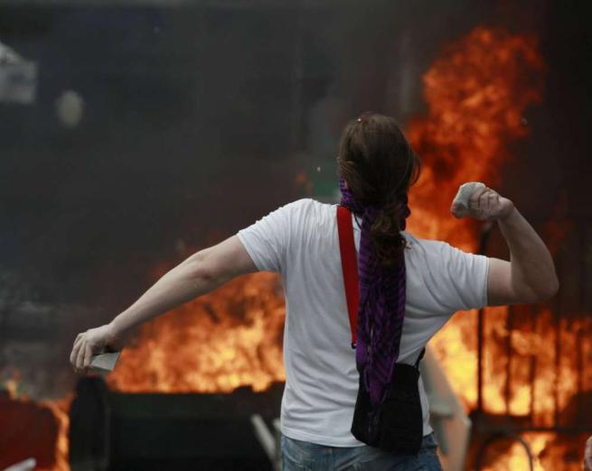 У ході зіткнень в Афінах постраждали 18 людей