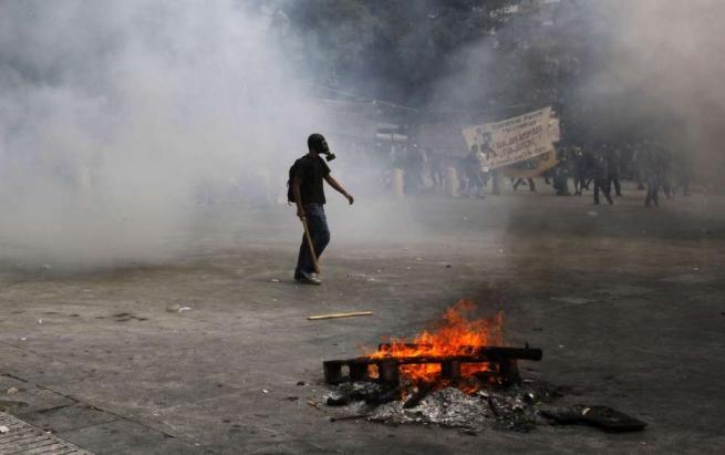 У ході зіткнень в Афінах постраждали 18 людей