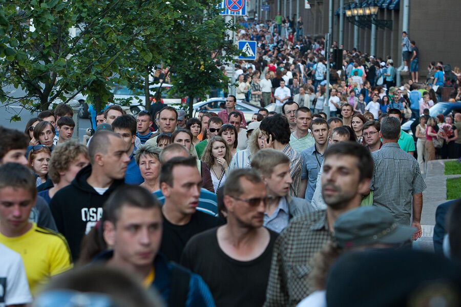 Розгін мирної акції в Мінську
