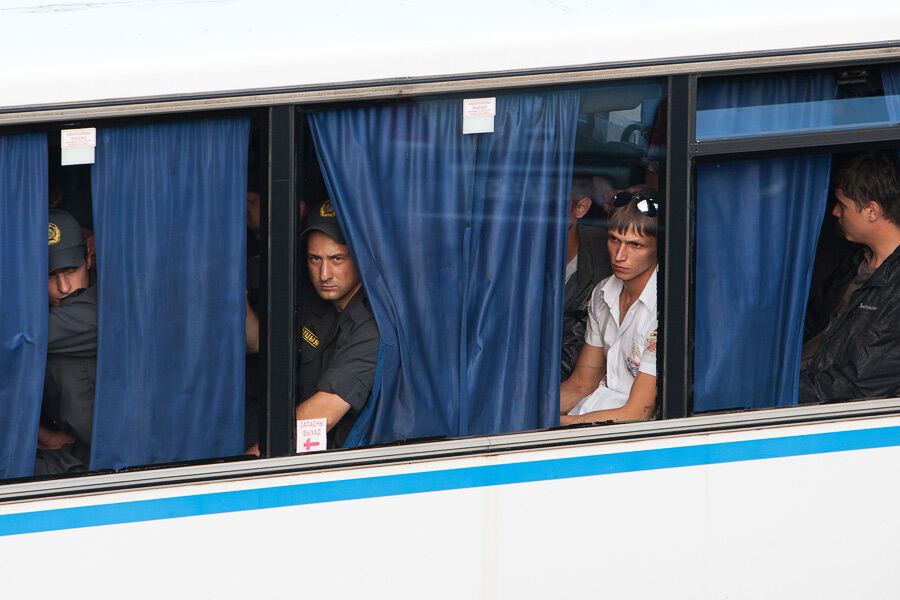 Розгін мирної акції в Мінську