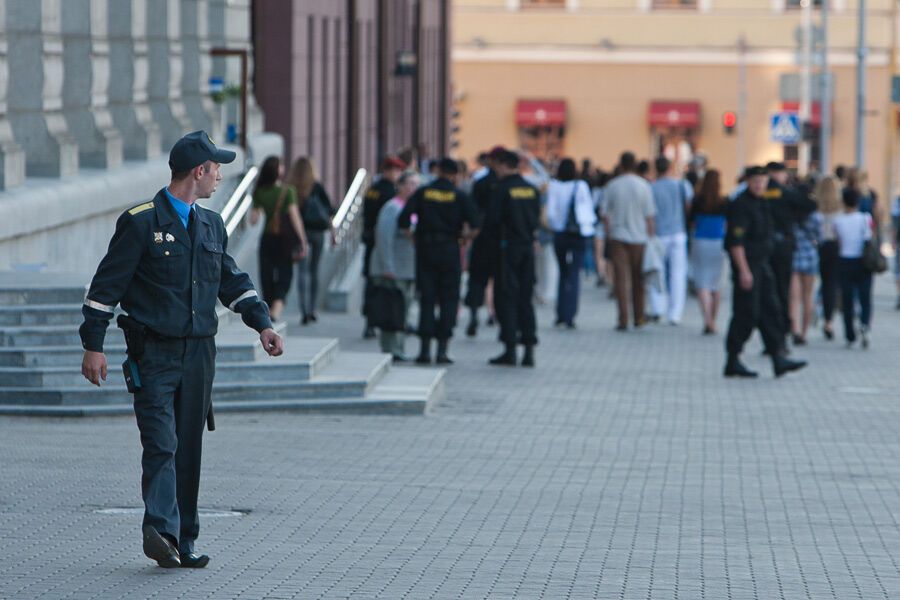 Розгін мирної акції в Мінську