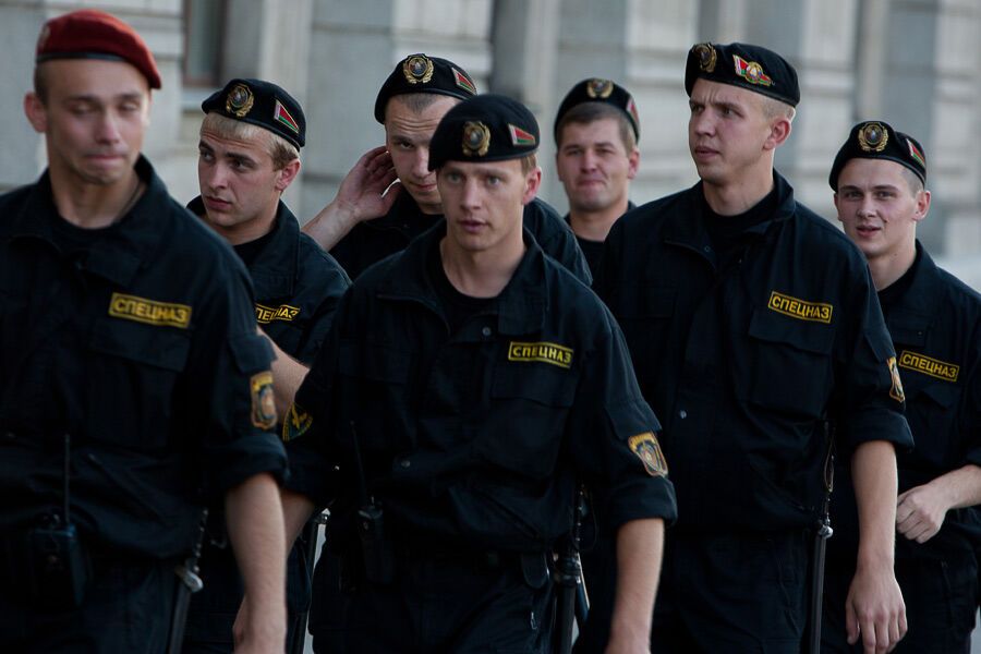 Розгін мирної акції в Мінську