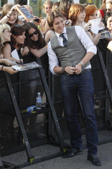 Звезды "Гарри Поттера" встретились в фанатами в Мадриде