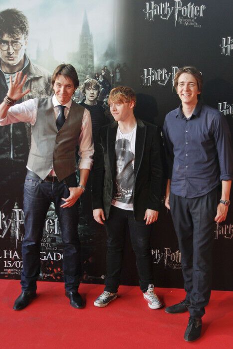 Звезды "Гарри Поттера" встретились в фанатами в Мадриде