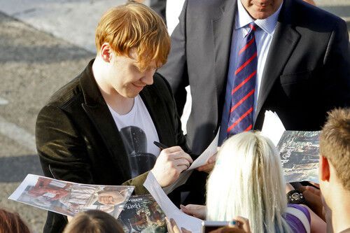 Звезды "Гарри Поттера" встретились в фанатами в Мадриде