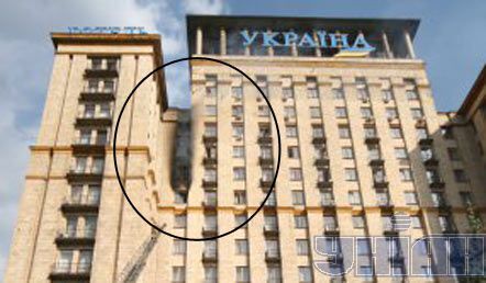 Единственный обгоревший при пожаре гостиницы оказался депутатом ВР