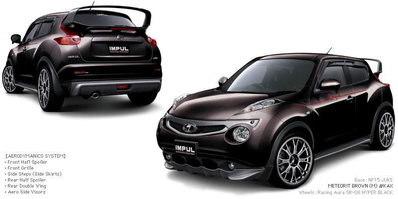 Nissan Juke стал «злее» благодаря ателье Impul