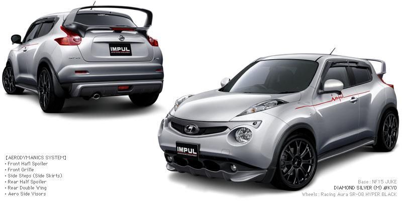 Nissan Juke стал «злее» благодаря ателье Impul