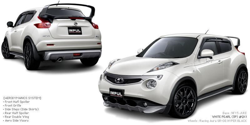 Nissan Juke стал «злее» благодаря ателье Impul