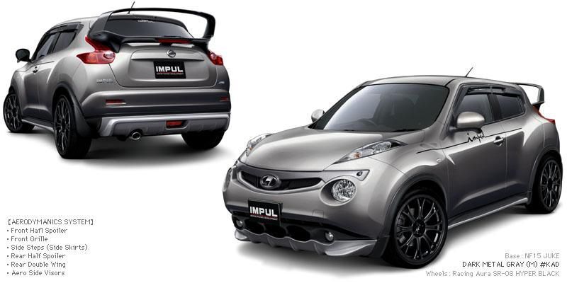 Nissan Juke стал «злее» благодаря ателье Impul