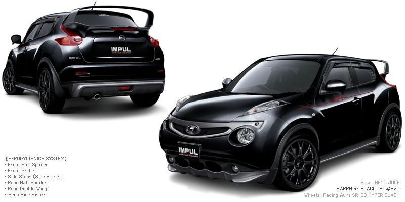 Nissan Juke стал «злее» благодаря ателье Impul