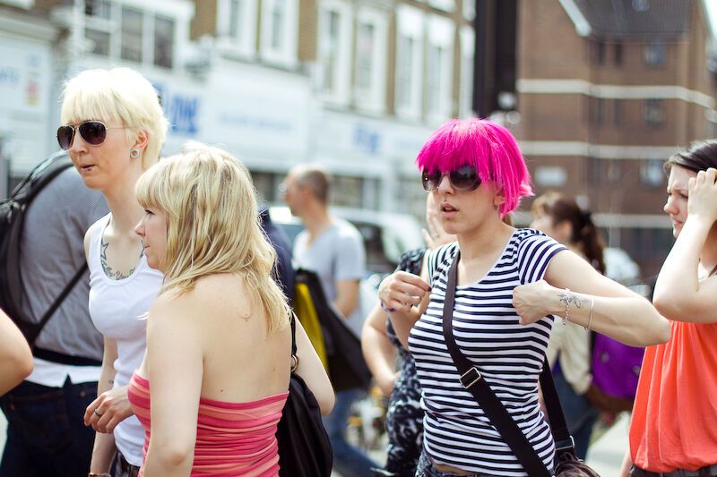 Portobello road: блошиный рынок в Лондоне