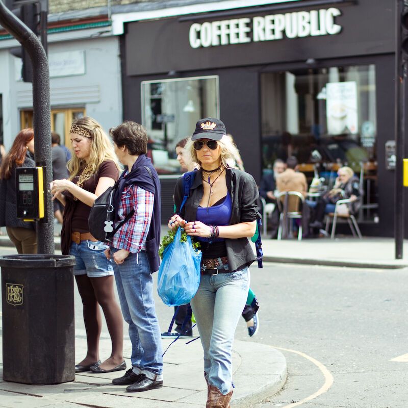 Portobello road: блошиный рынок в Лондоне