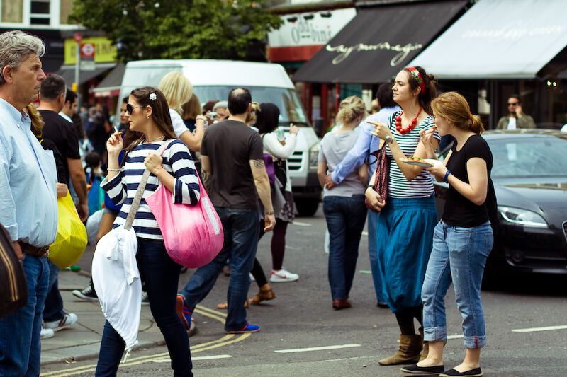 Portobello road: блошиний ринок в Лондоні