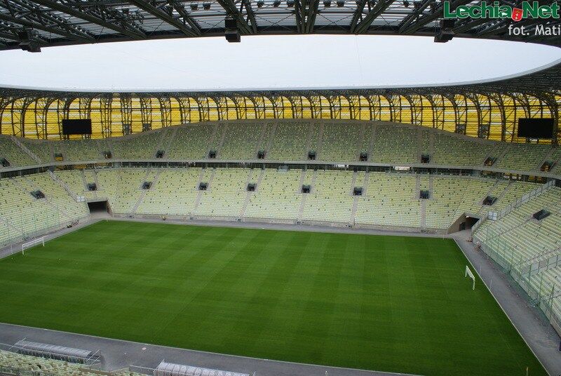 PGE Arena в Гданьске за неделю до открытия.