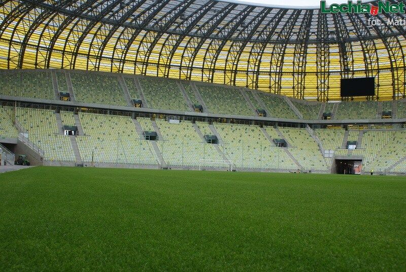 PGE Arena в Гданьске за неделю до открытия.