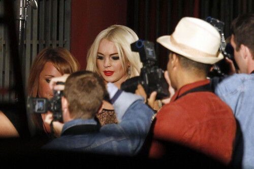 Лохан вернулась на работу