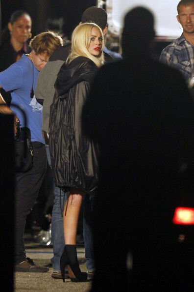 Лохан вернулась на работу