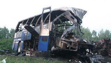  В России грузовик столкнулся с автобусом - погибло пять человек