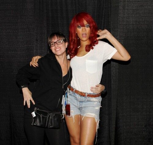 Рианна вместе со своими фанатами