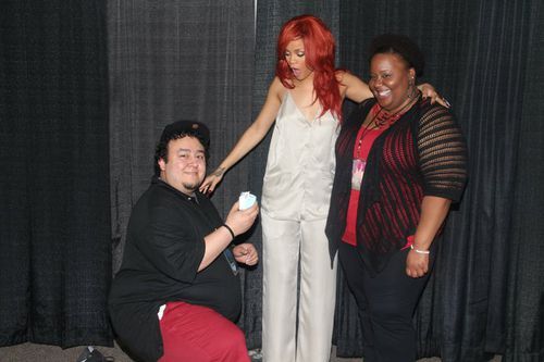 Рианна вместе со своими фанатами