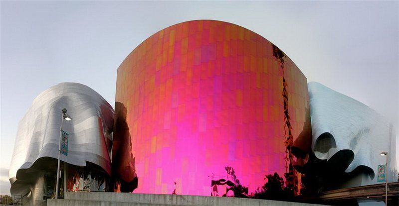 Experience music project. Сиэттл, США.