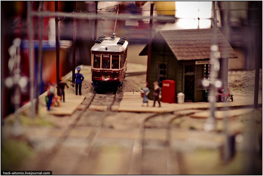 День открытых дверей в канадском трамвайном депо