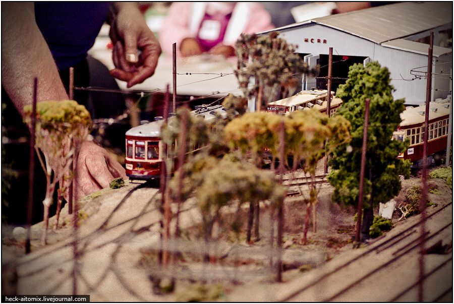 День открытых дверей в канадском трамвайном депо