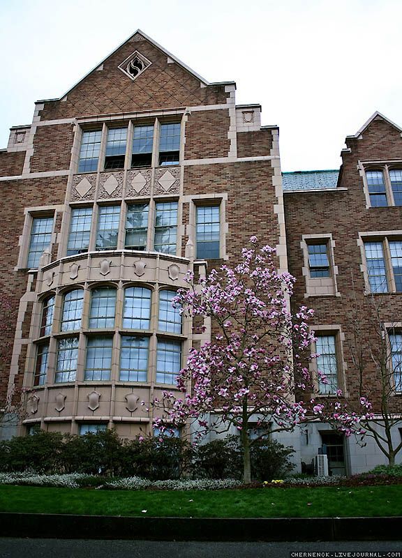 Прогулянка по території університету штату Вашингтон