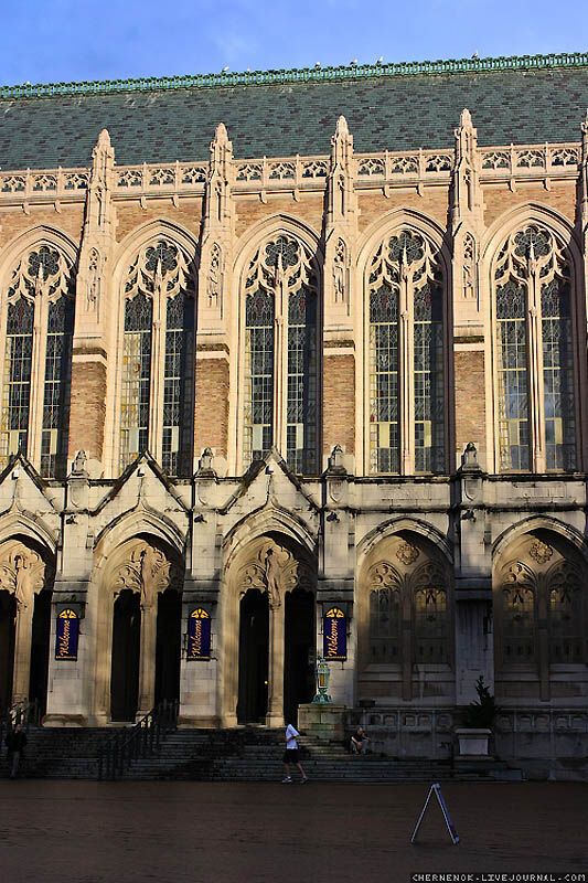 Прогулянка по території університету штату Вашингтон