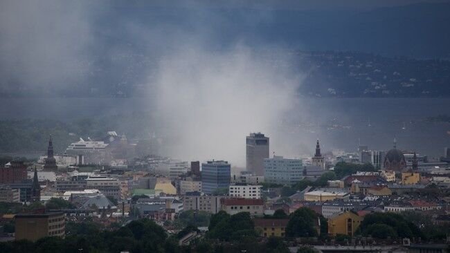 В столице Норвегии прогремел мощный взрыв. Обновлено. Фото