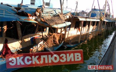 Водолазы: во всех помещениях "Булгарии" до сих пор пахнет смертью. Фото изнутри