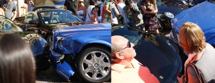 "Дорогущая" авария произошла в Монако